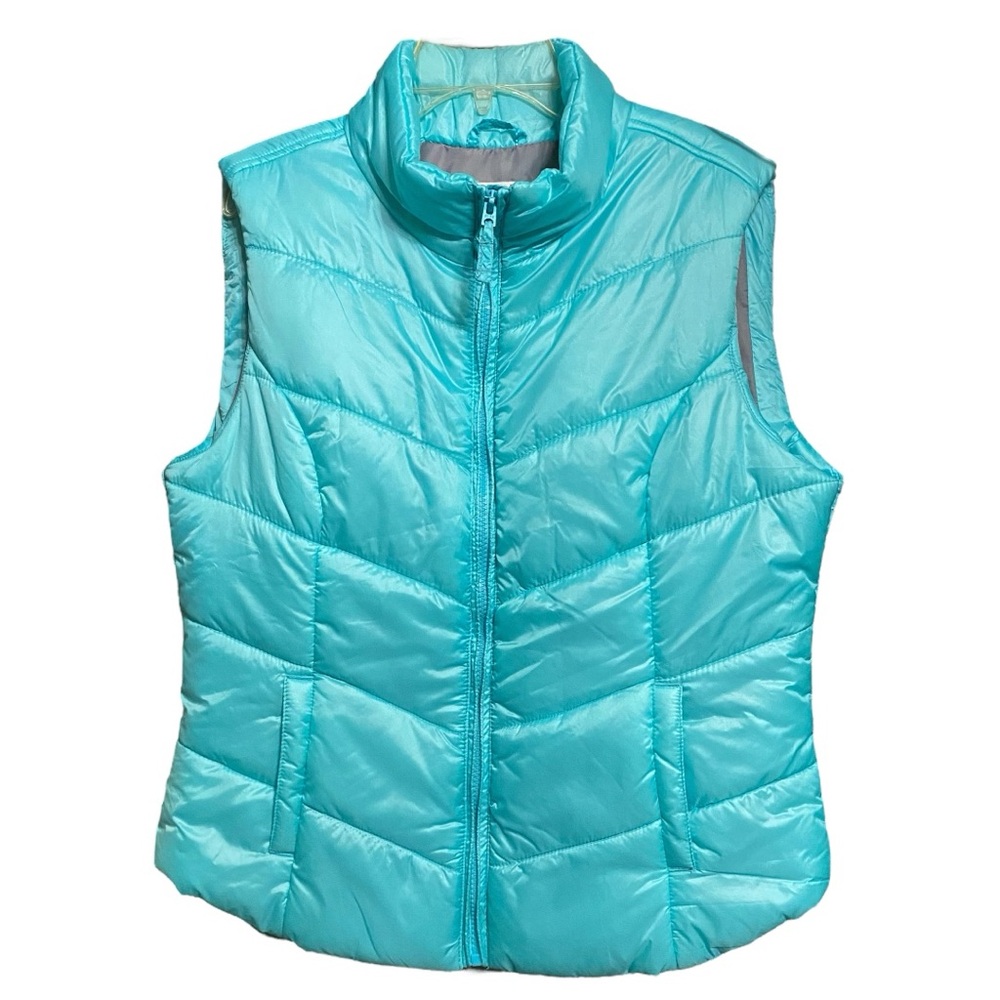 Aeropostale Teal Vest Puffer Jacket  M / L